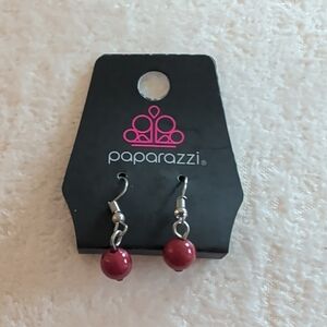 Poparazzi Dainty Ball Dangle Earrings New